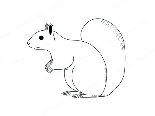 Squirrel Vector Graphic preview