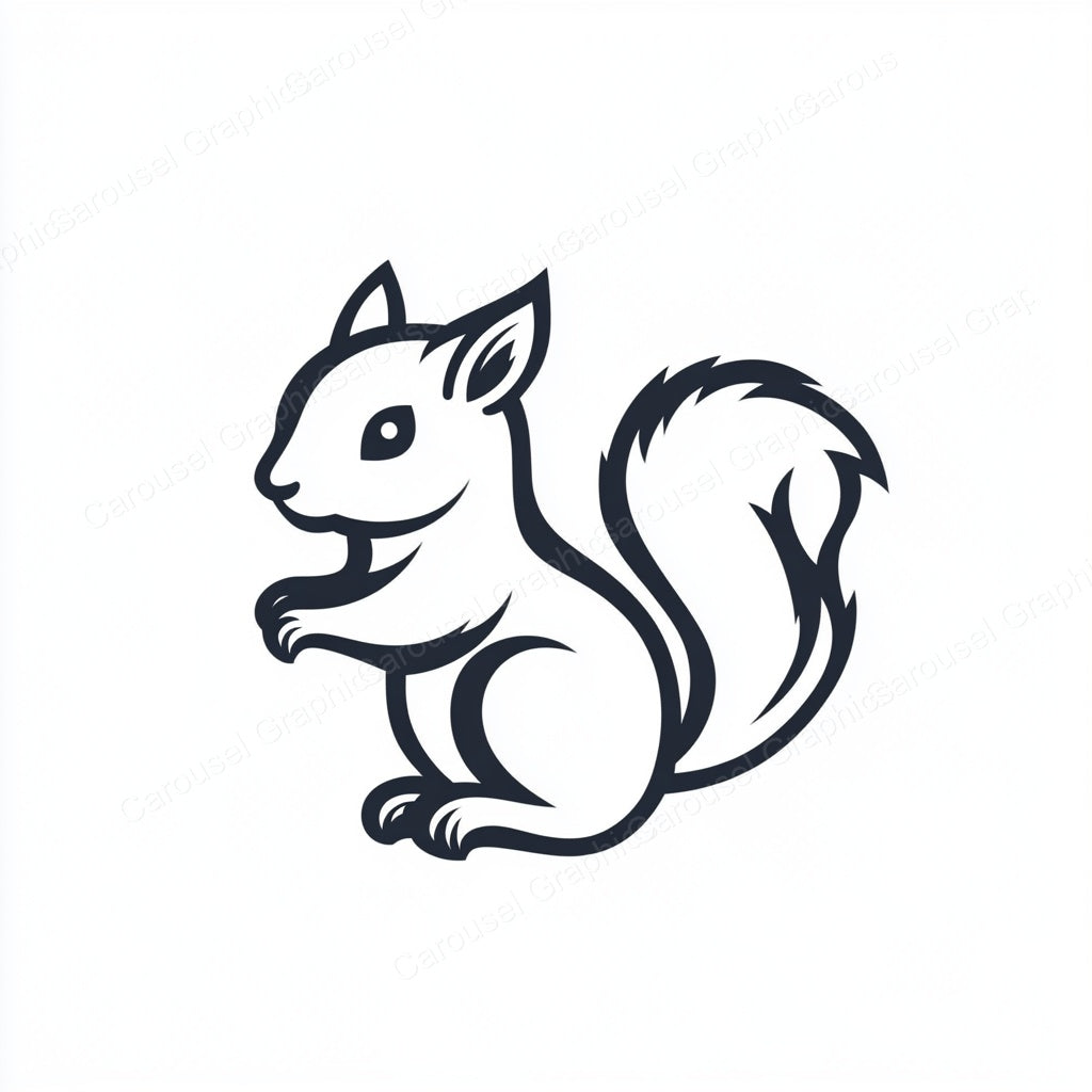 Squirrel Vector Graphic preview