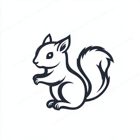 Squirrel Vector Graphic preview