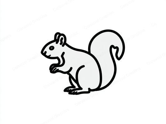 Squirrel Vector Graphic preview