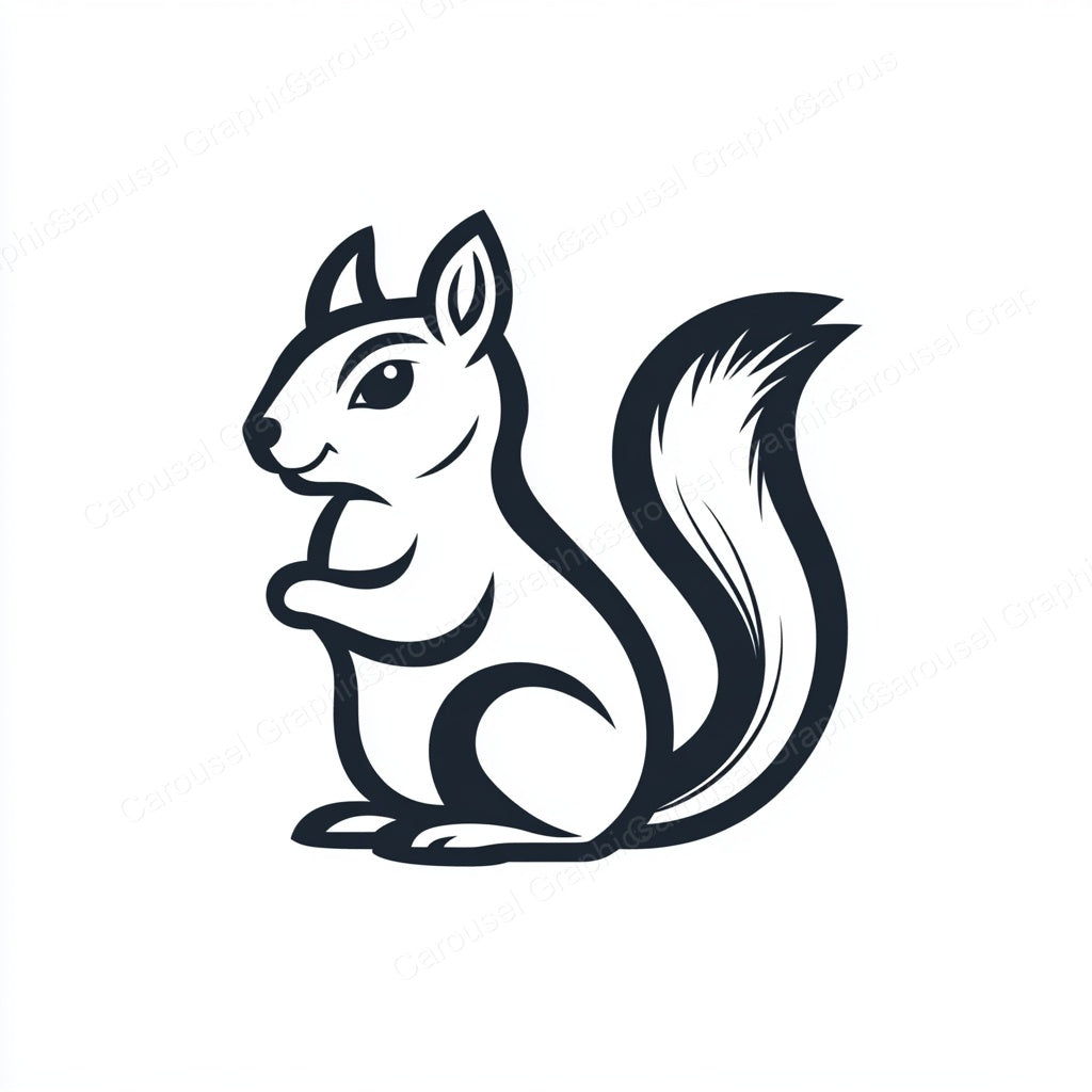 Squirrel Vector Graphic preview
