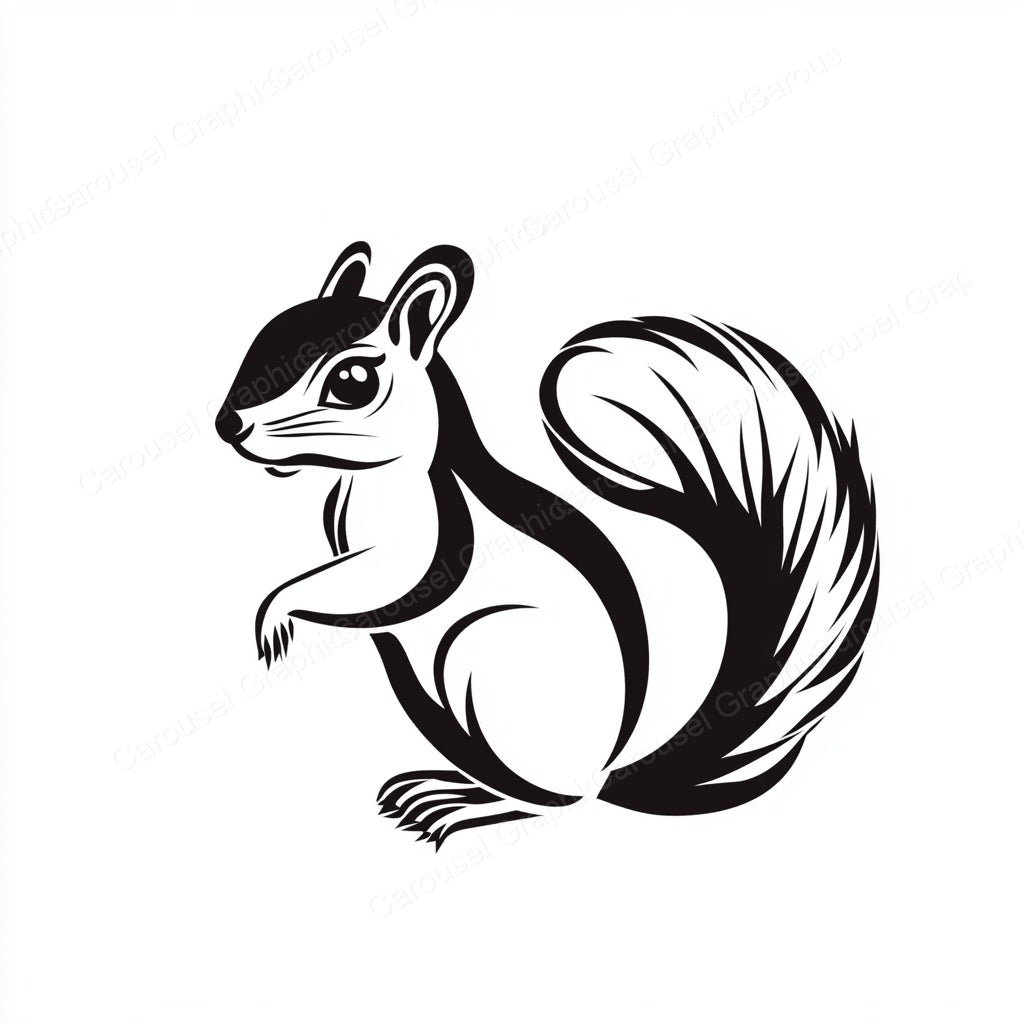 Squirrel Vector Graphic preview