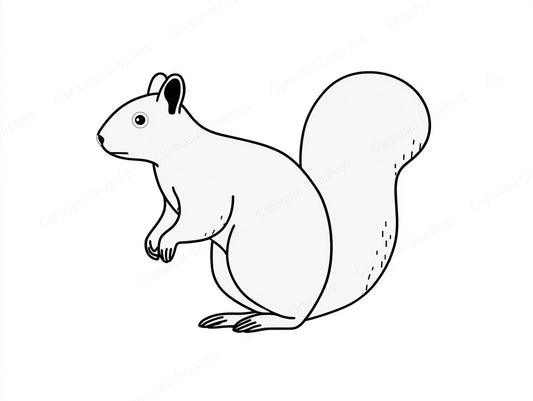 Squirrel Vector Graphic preview