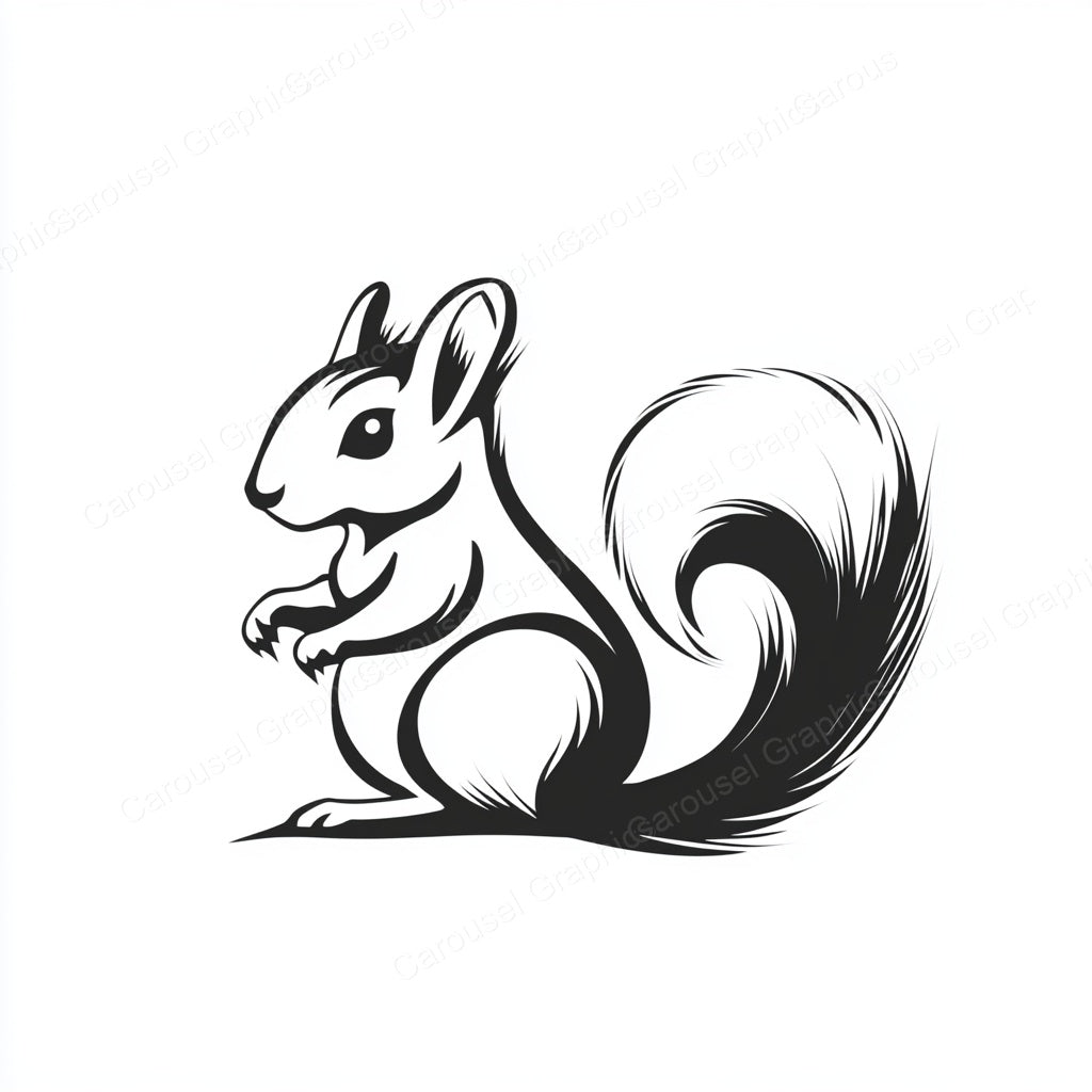 Squirrel Vector Graphic preview