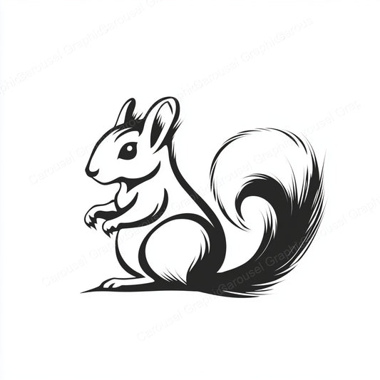 Squirrel Vector Graphic preview