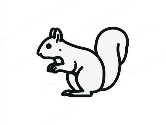 Squirrel Vector Graphic preview