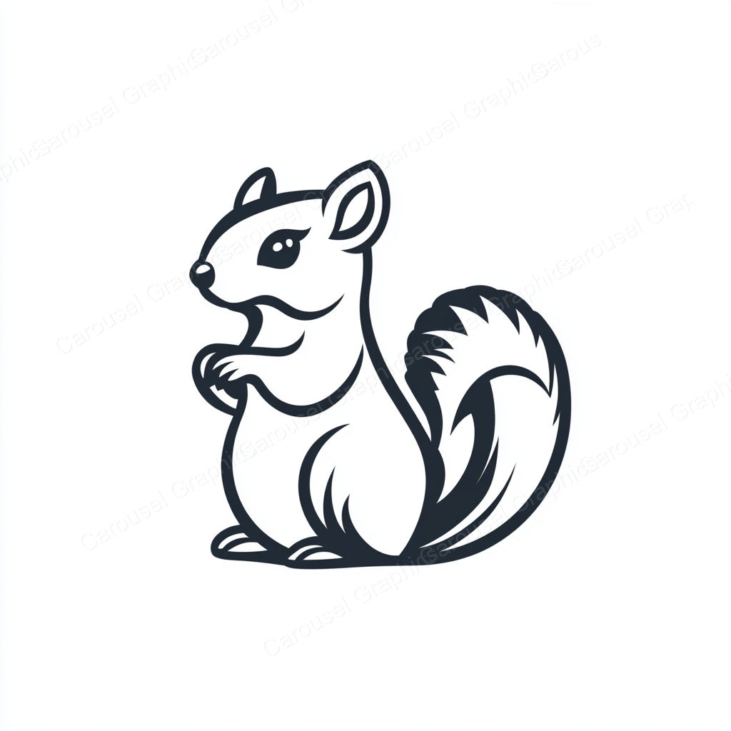Squirrel Vector Graphic preview