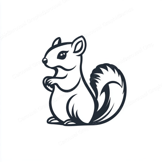 Squirrel Vector Graphic preview