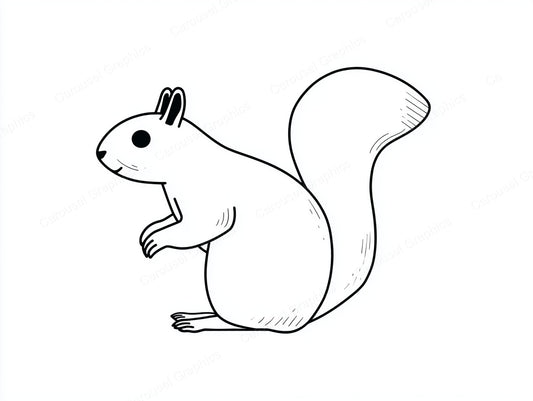 Squirrel Vector Graphic preview