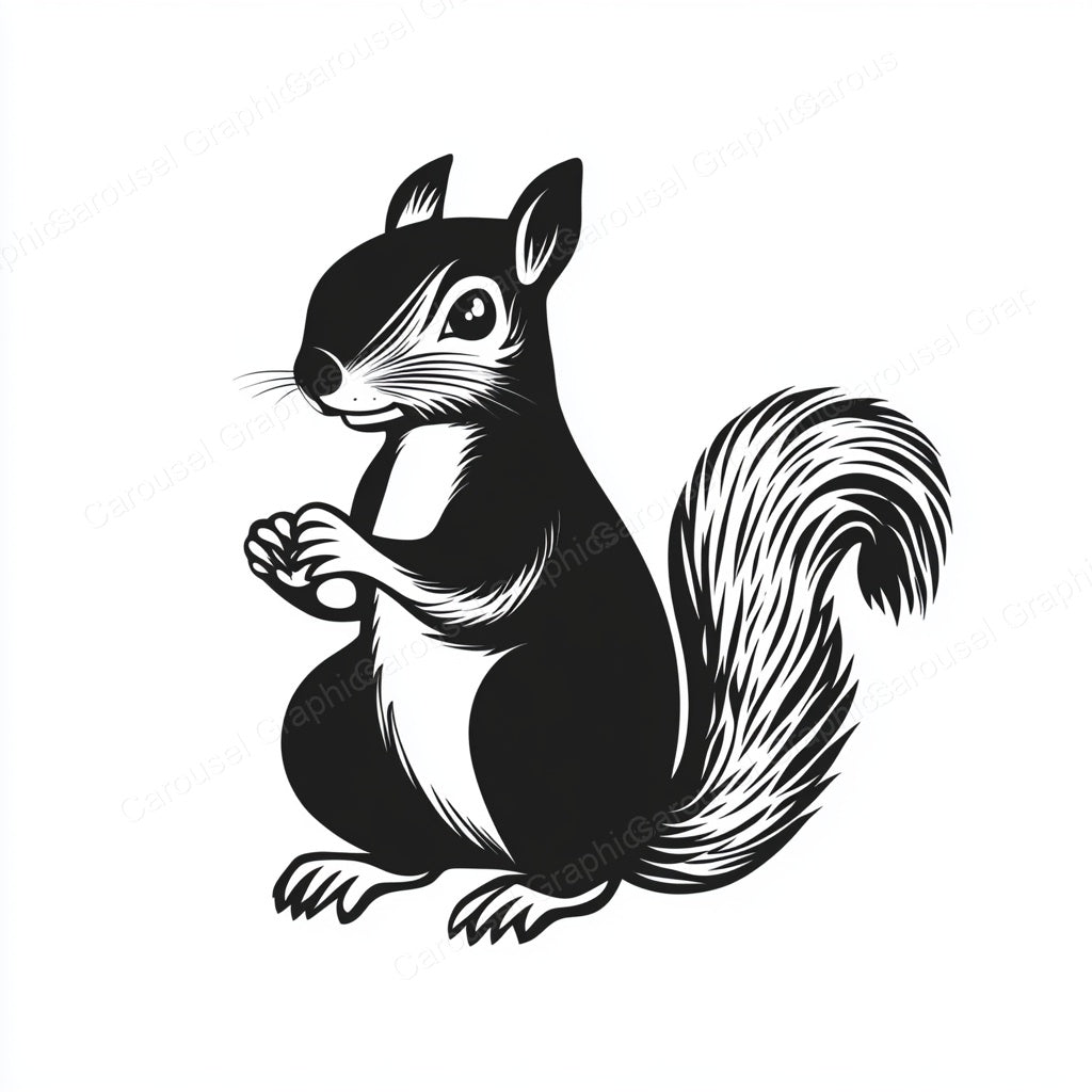 Squirrel Vector Graphic preview
