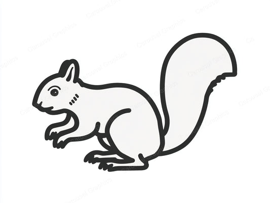 Squirrel Vector Graphic preview