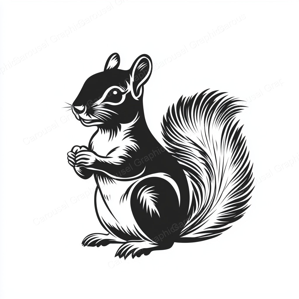 Squirrel Vector Graphic preview