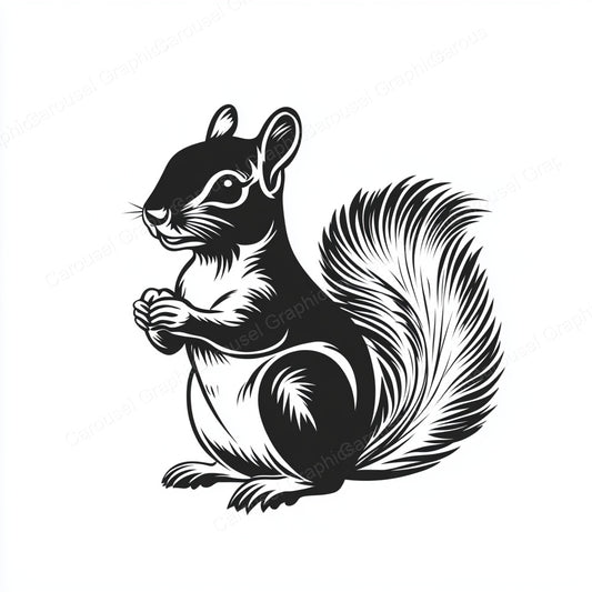 Squirrel Vector Graphic preview