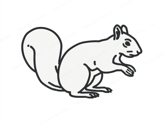 Squirrel Vector Graphic preview