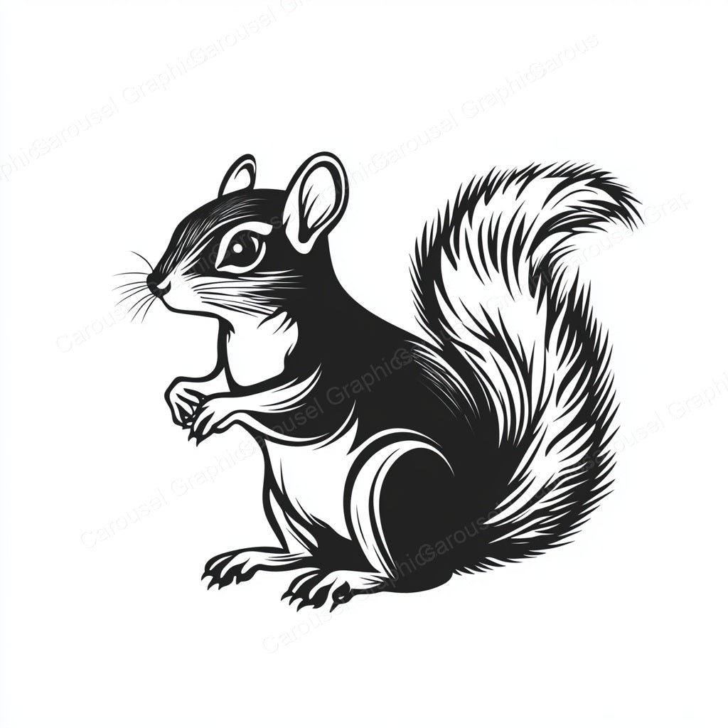 Squirrel Vector Graphic preview