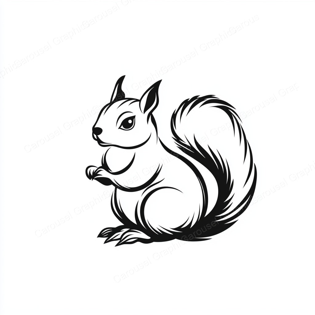 Squirrel Vector Graphic preview