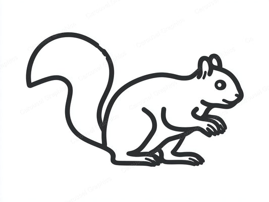 Squirrel Vector Graphic preview