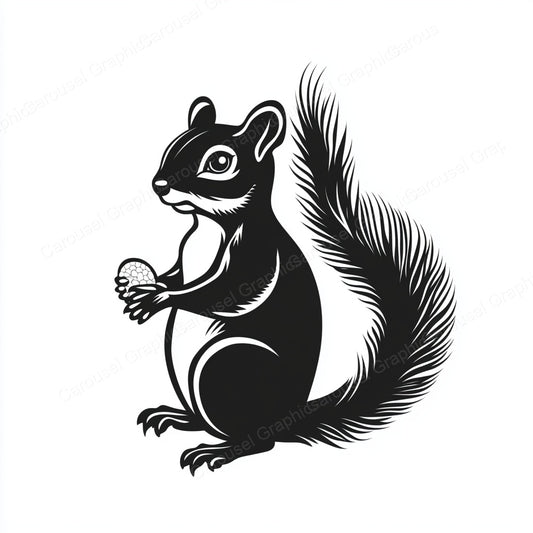 Squirrel Vector Graphic preview