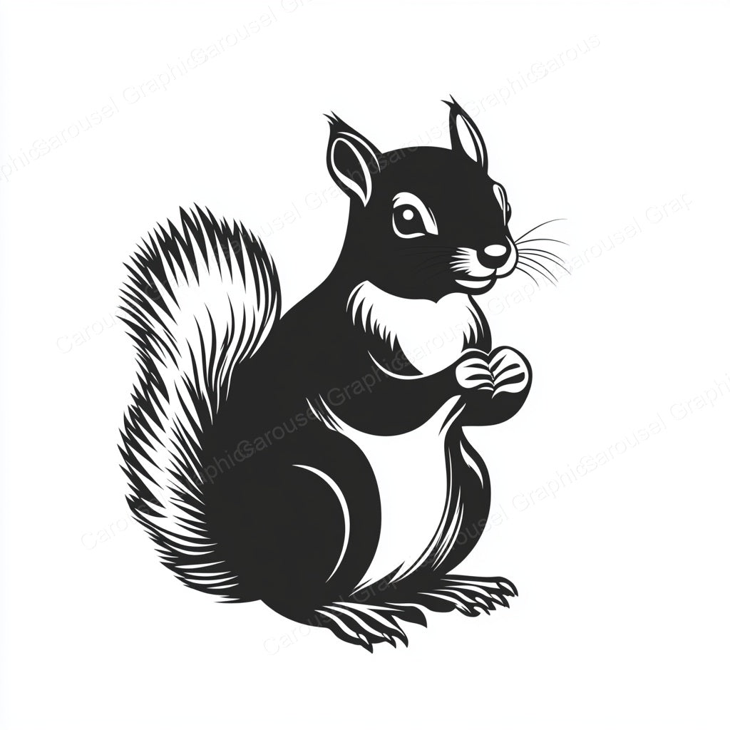 Squirrel Vector Graphic preview