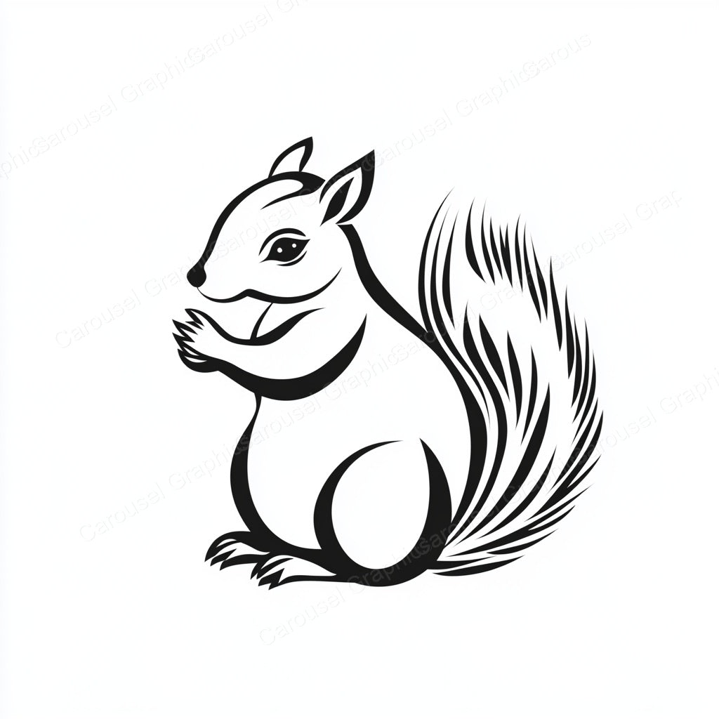 Squirrel Vector Graphic preview