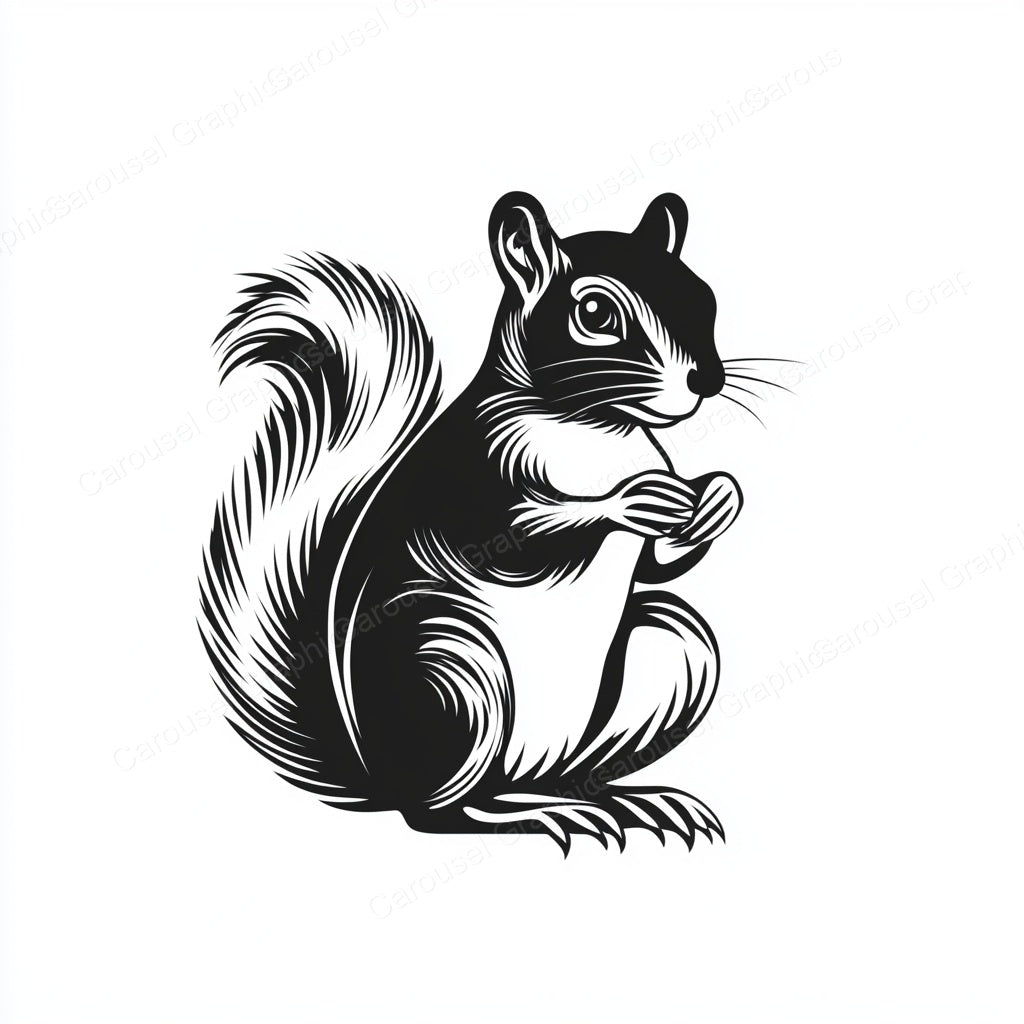 Squirrel Vector Graphic preview