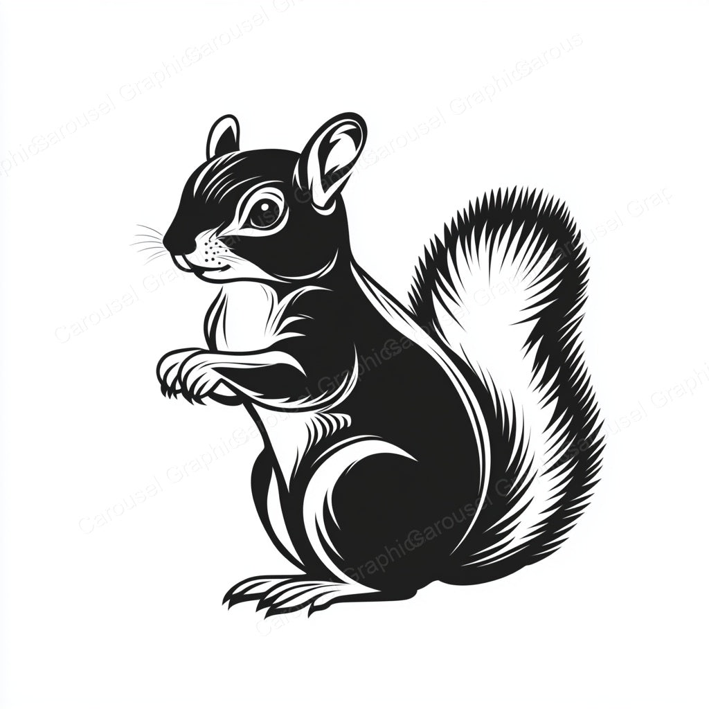Squirrel Vector Graphic preview