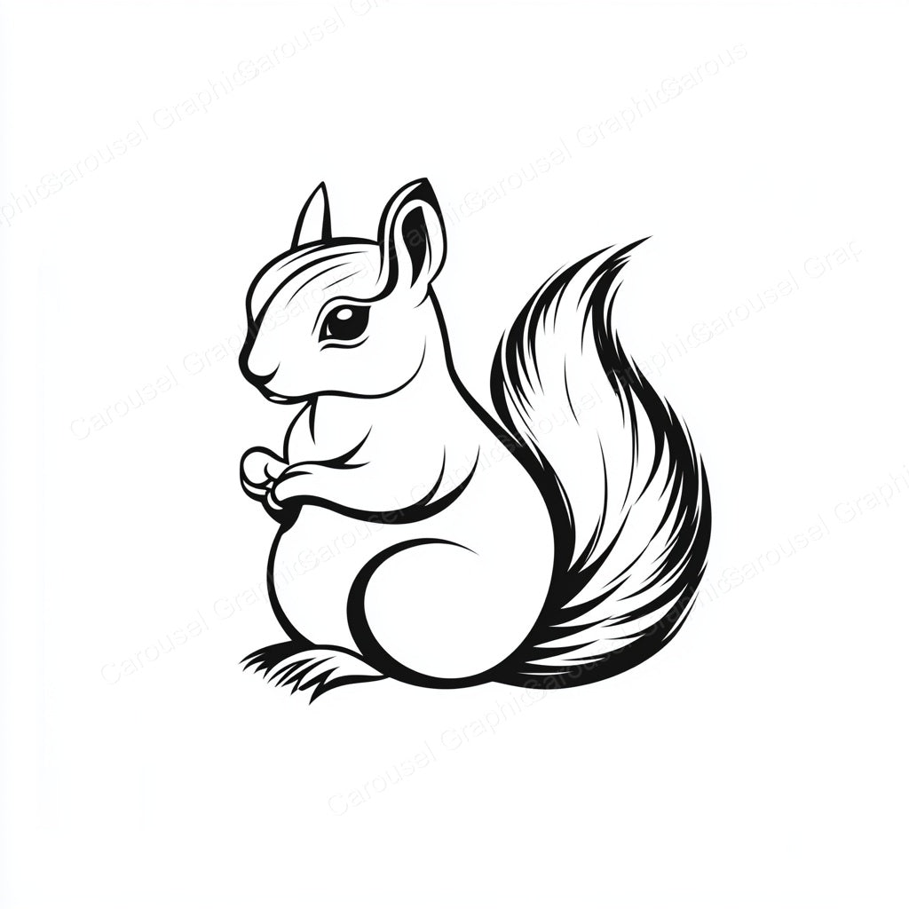 Squirrel Vector Graphic preview