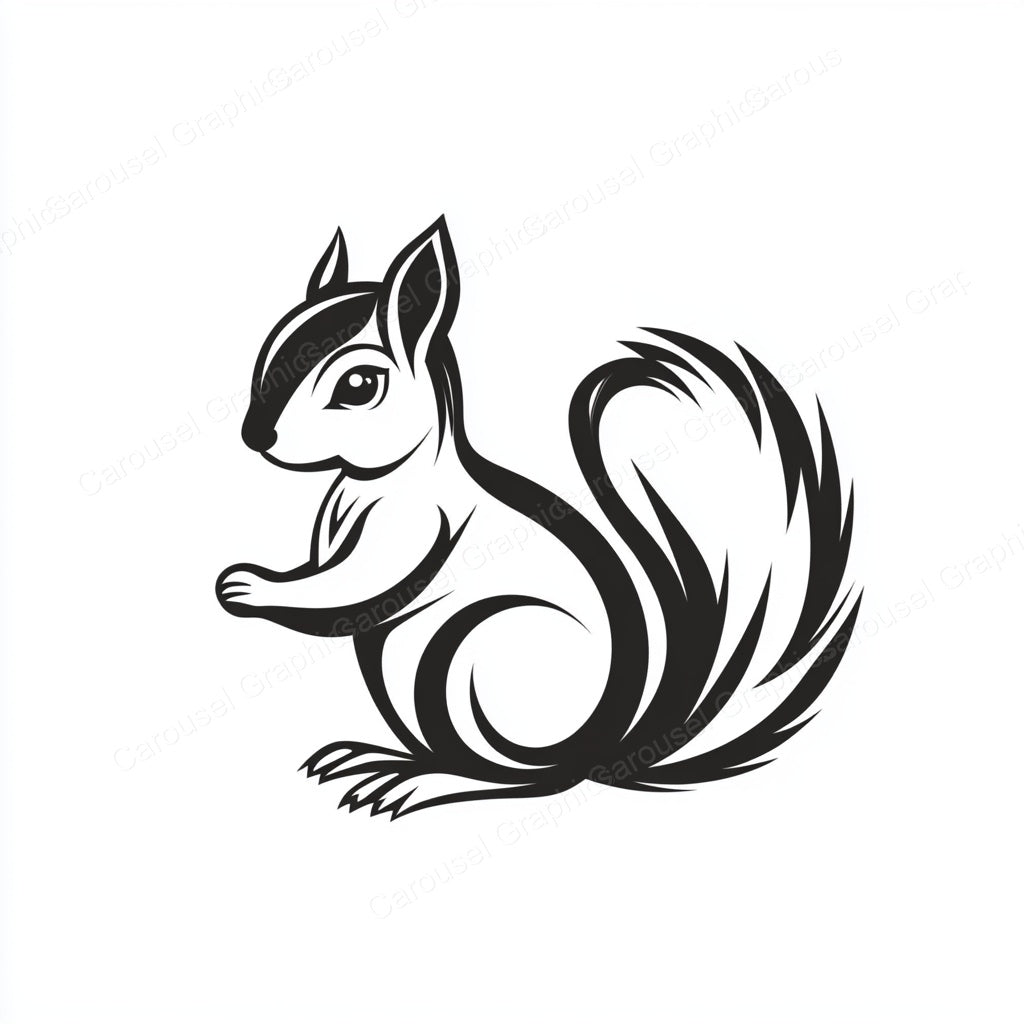 Squirrel Vector Graphic preview