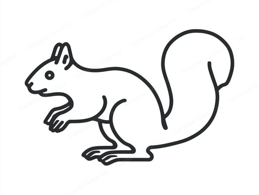 Squirrel Vector Graphic preview