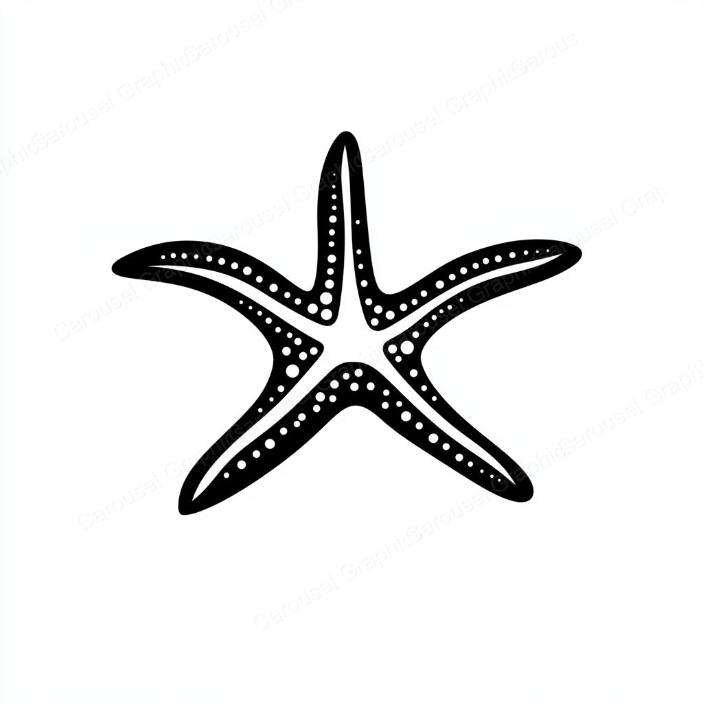 Starfish Vector Graphic preview
