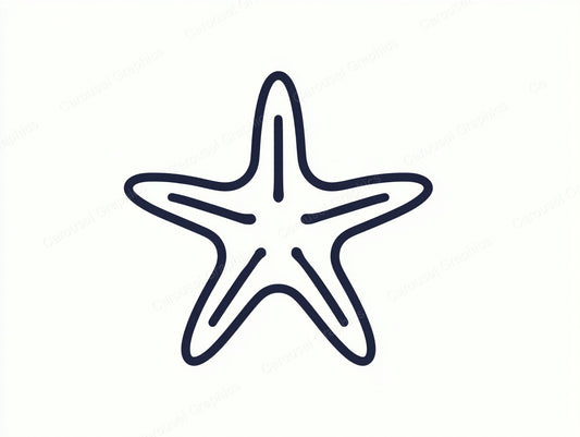 Starfish Vector Graphic preview