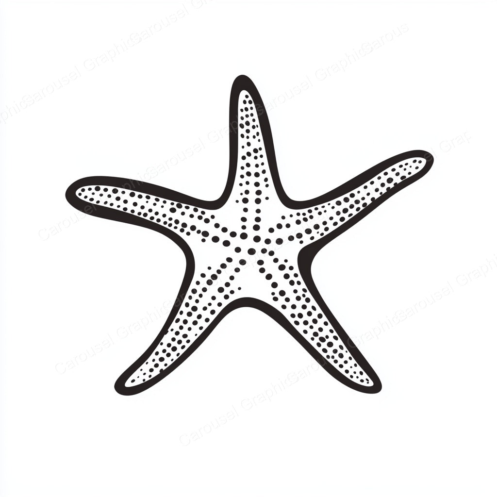Starfish Vector Graphic preview