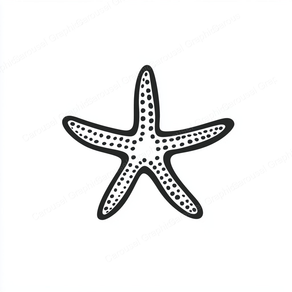 Starfish Vector Graphic preview