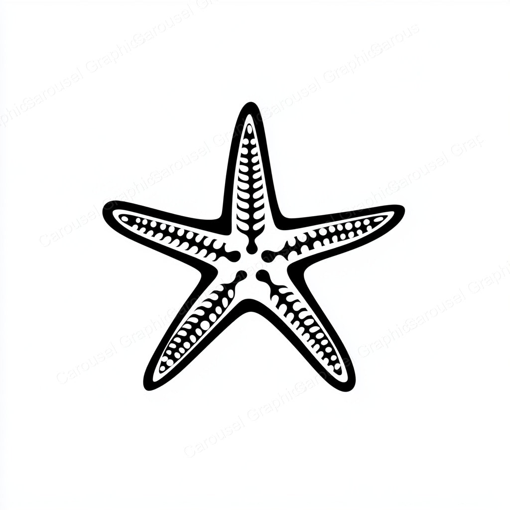 Starfish Vector Graphic preview