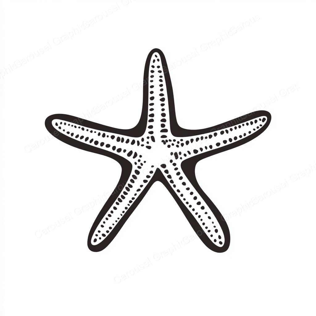 Starfish Vector Graphic preview