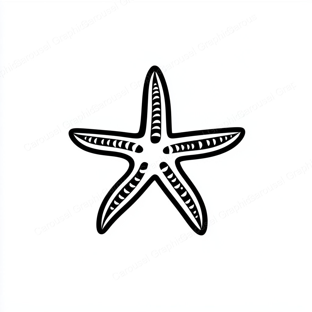 Starfish Vector Graphic preview