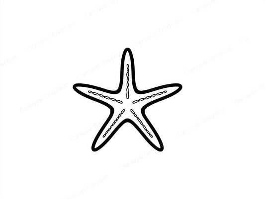 Starfish Vector Graphic preview