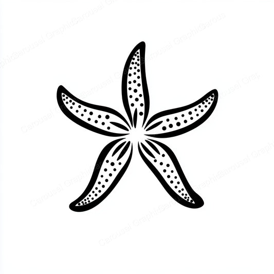 Starfish Vector Graphic preview