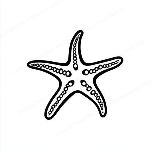 Starfish Vector Graphic preview