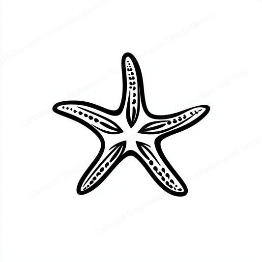 Starfish Vector Graphic preview