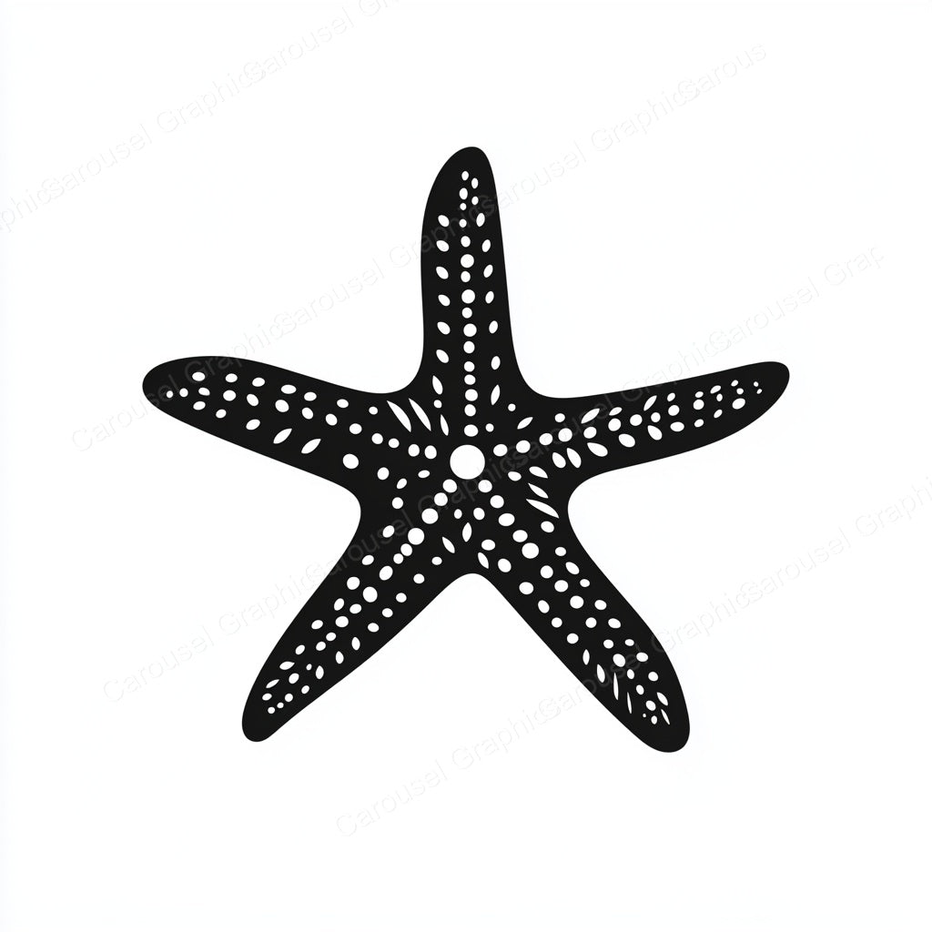 Starfish Vector Graphic preview