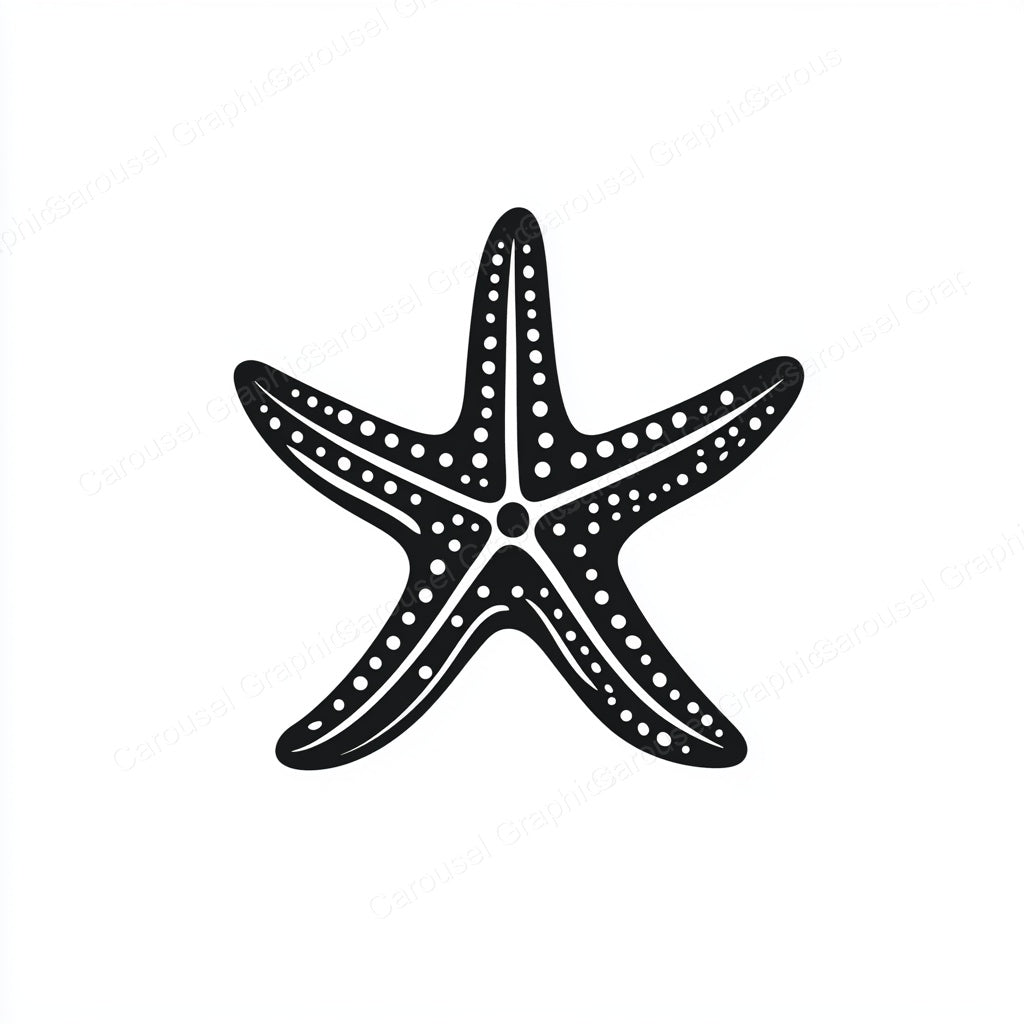 Starfish Vector Graphic preview