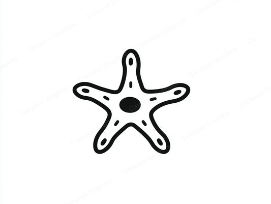 Starfish Vector Graphic preview