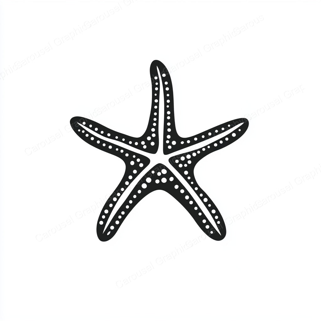 Starfish Vector Graphic preview