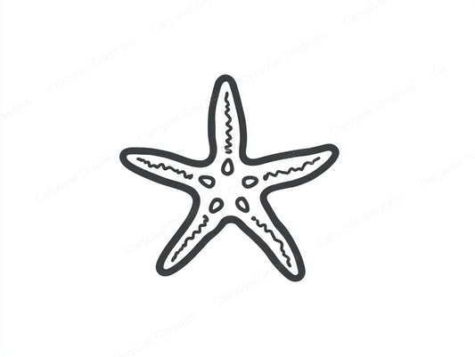 Starfish Vector Graphic preview