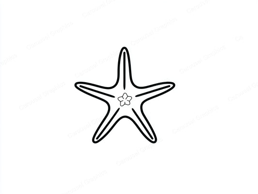 Starfish Vector Graphic preview