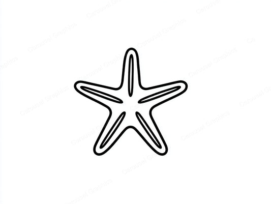 Starfish Vector Graphic preview