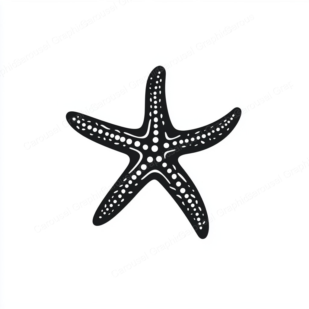 Starfish Vector Graphic preview