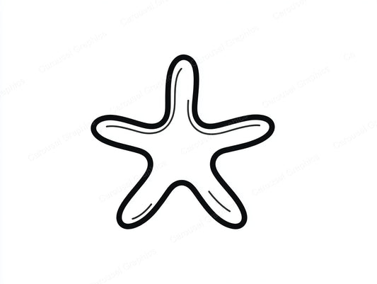 Starfish Vector Graphic preview