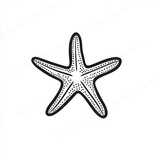 Starfish Vector Graphic preview